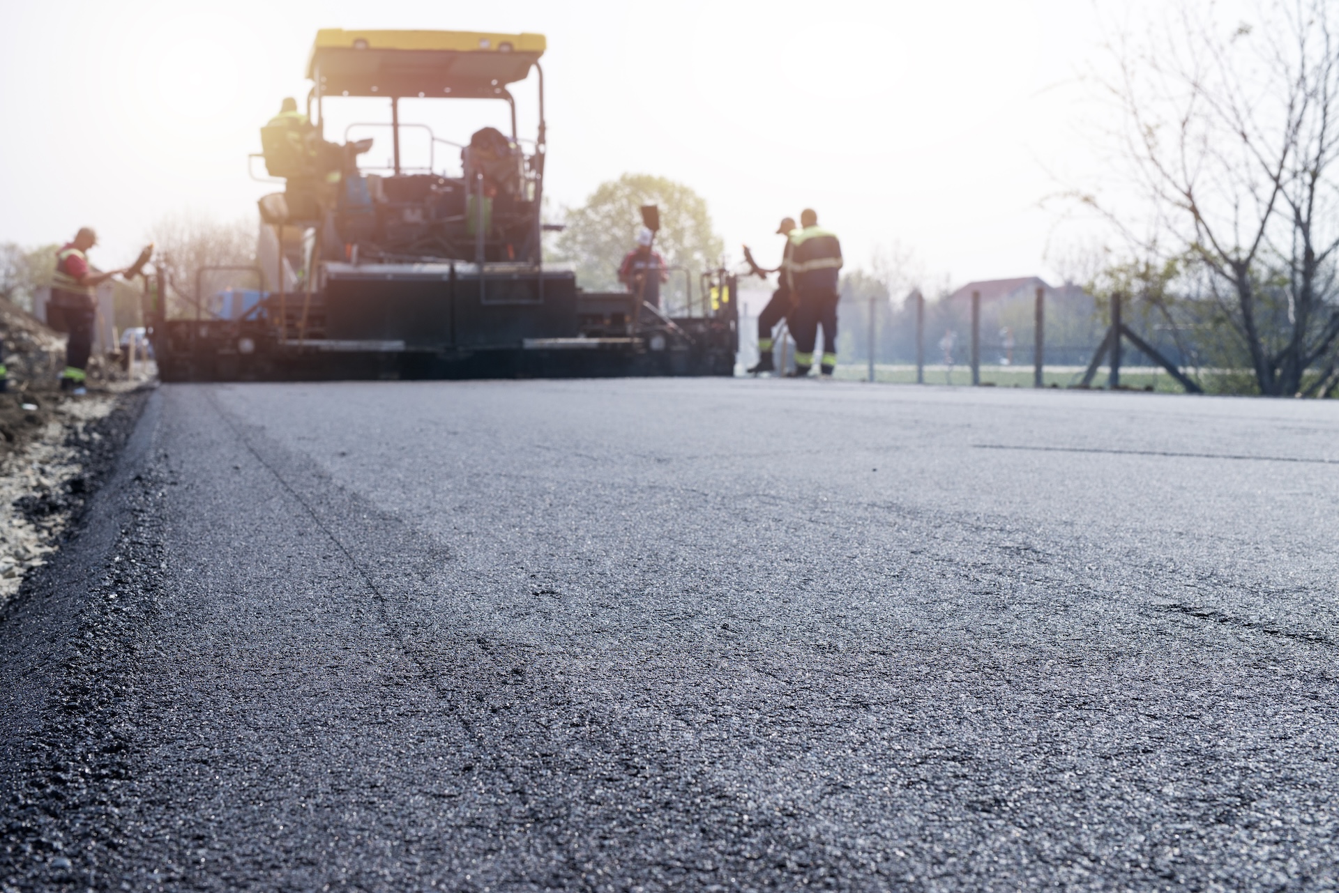 Équipements de chantier pour travaux routiers