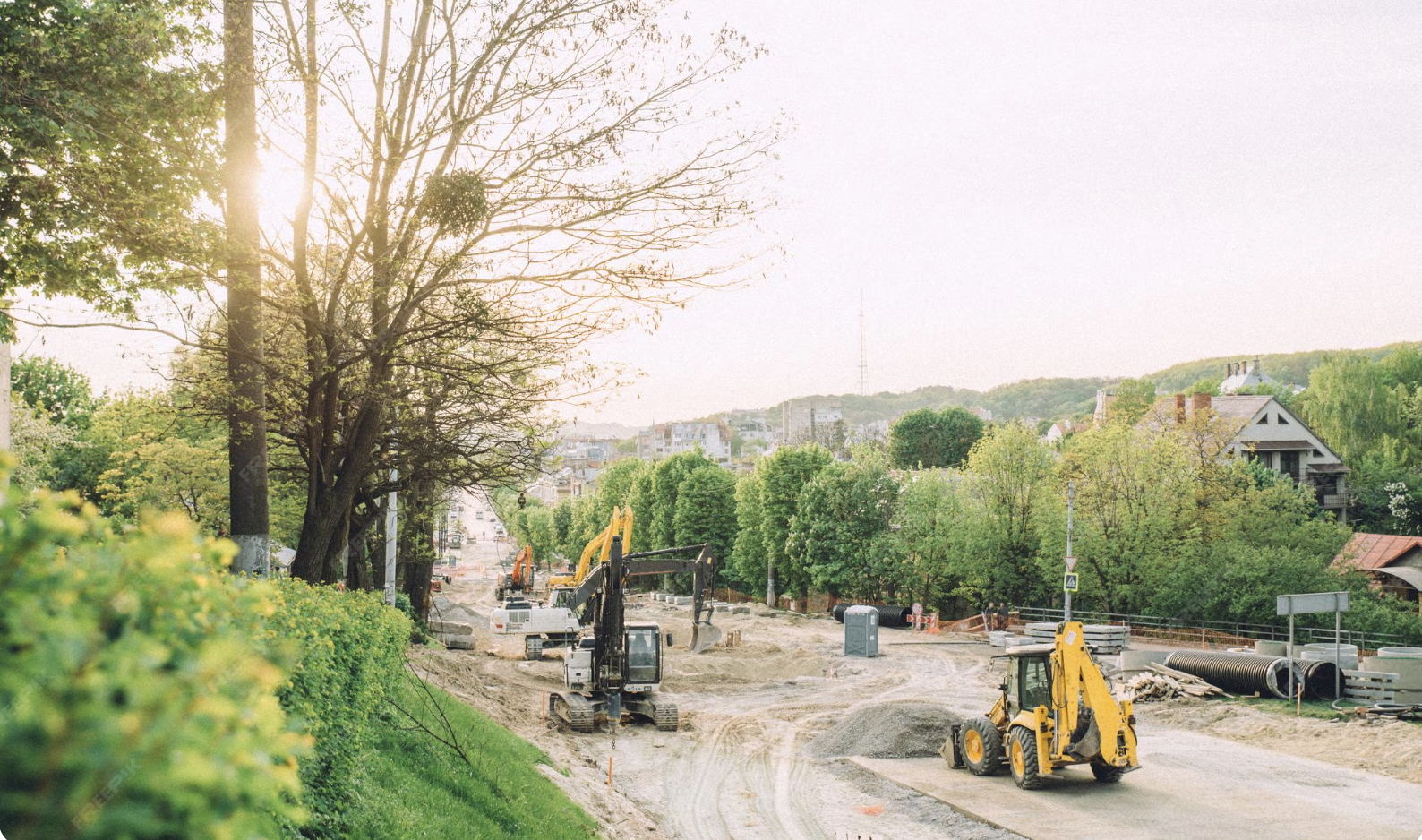 Équipements de chantier pour travaux forestiers et espaces verts