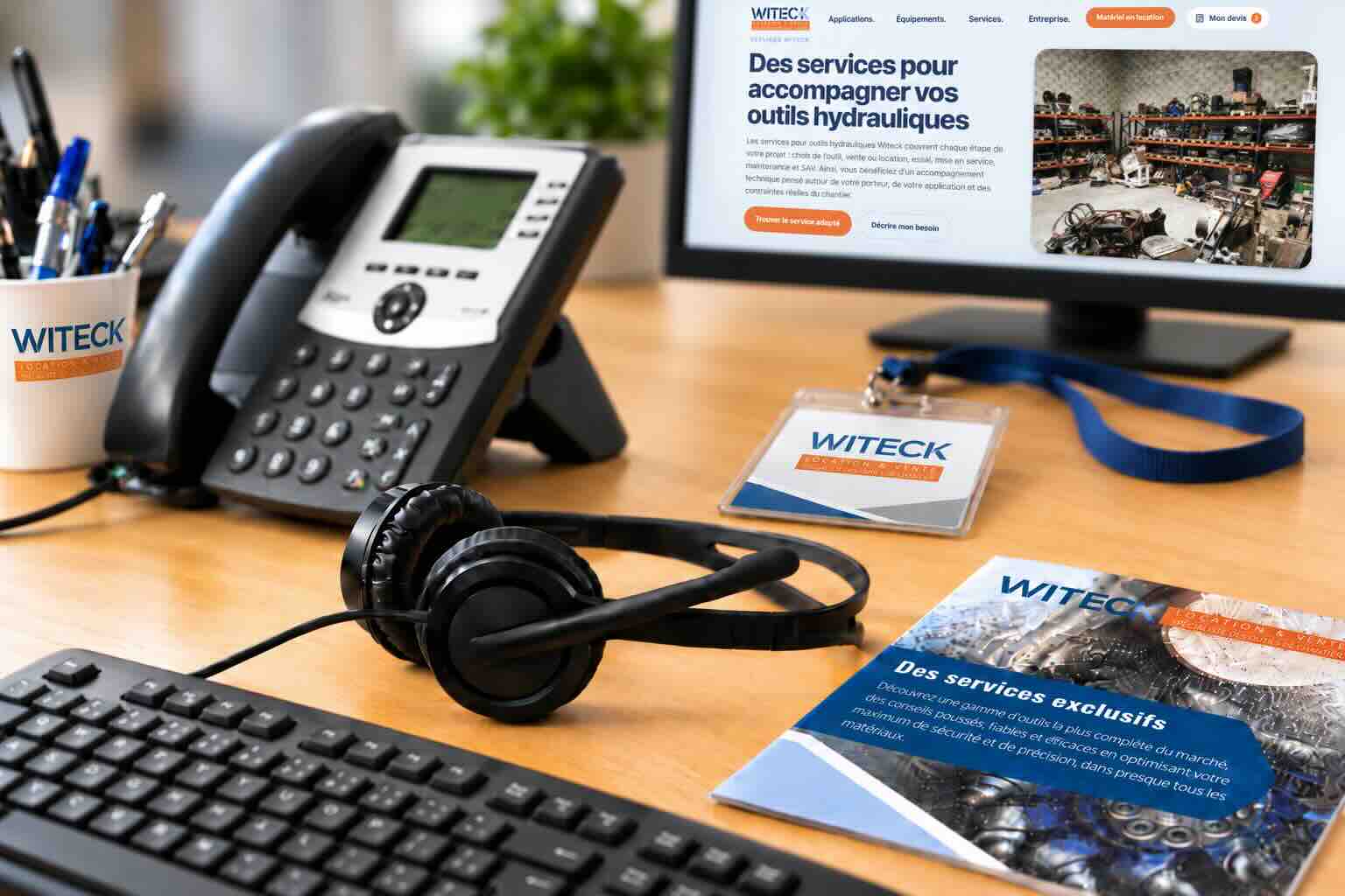 Conseiller Witeck pour vos besoins en équipements BTP